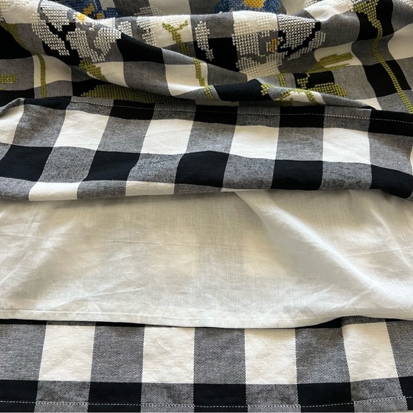 NWT Anthropologie Verb Embroidered Gingham Plaid Halter Maxi Dress SZ Large - Picture 12 of 16